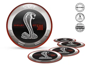Shelby Adesivi Cerchio Auto Design Cupola Stiloso Lusso